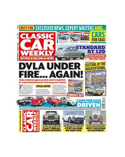 Classic Car Weekly Digital Issue 02/08/2023